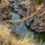 Vista del puente Queswachaca